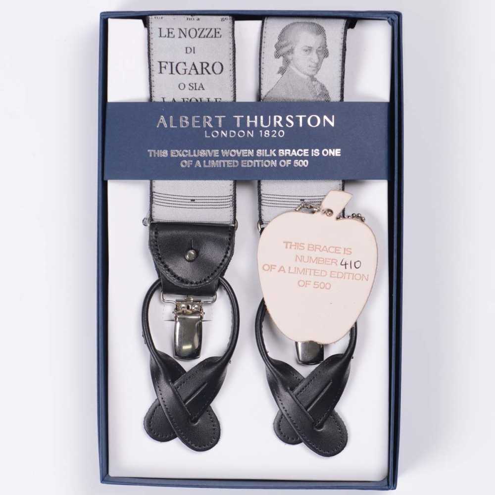 AT-2289 Albert Thurston Tirantes Edición Limitada 40mm Mozart[Accesorios Formales] ALBERT THURSTON