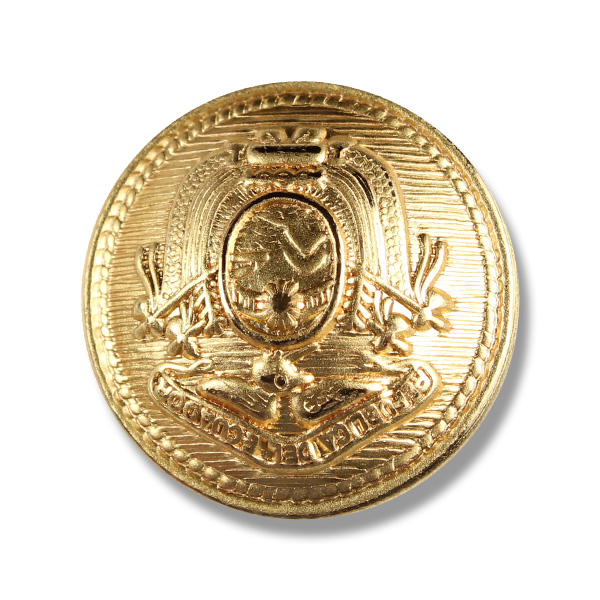 YM9 [outlet] Botones Metálicos Dorados Fabricados En Japón Para Trajes Y Chaquetas[Botón]