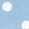 Lunares Grandes - Azul Saxe × Blanco