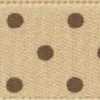 Beige X Lunares Caramelo