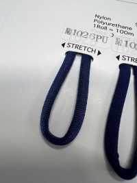 1026-PU Cordón Elástico (Aprox. 4 Mm)[Cordón De Cinta De Cinta] ROSE BRAND(Marushin) Subfoto