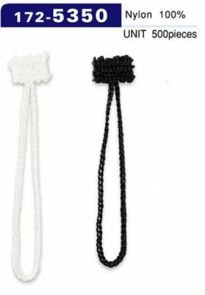 172-5350 Cordón tipo cadena para botón de lazo, longitud total 60 mm (cant. 500)