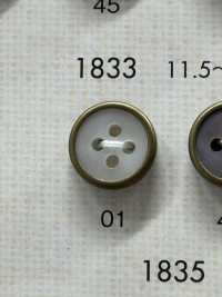 1833 Botones Elegantes Y Lujosos Para Camisas Y Chaquetas[Botón] DAIYA BUTTON(DAIYA BUTTON) Subfoto