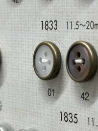 1833 Botones Elegantes Y Lujosos Para Camisas Y Chaquetas[Botón] DAIYA BUTTON(DAIYA BUTTON) Subfoto