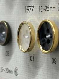 1977 Elegante Botón De Lujo De 4 Orificios Para Camisas DAIYA BUTTON(DAIYA BUTTON) Subfoto