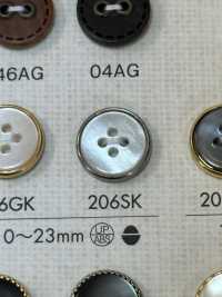 206SK Botón De Plástico Simple De 4 Orificios DAIYA BUTTON(DAIYA BUTTON) Subfoto