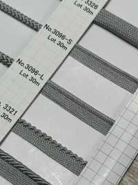 3096-L Tubería De Poliéster (Aprox. 8 Mm)[Cordón De Cinta De Cinta] ROSE BRAND(Marushin) Subfoto