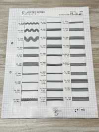 3096-L Tubería De Poliéster (Aprox. 8 Mm)[Cordón De Cinta De Cinta] ROSE BRAND(Marushin) Subfoto