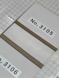 3105 Cordón Plano De Algodón Encerado (Cordón Bajo)[Cordón De Cinta De Cinta] ROSE BRAND(Marushin) Subfoto