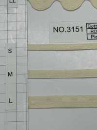 3151 Sarga De Algodón Y Bambú[Cordón De Cinta De Cinta] ROSE BRAND(Marushin) Subfoto