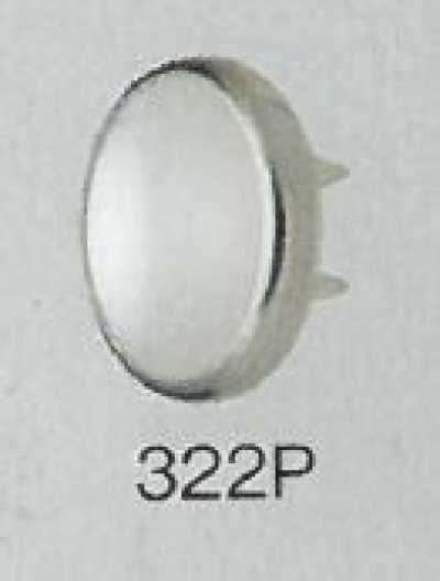 322P Gancho para punto Pearl Top Parts 12 mm