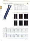3MGKBOR Cremallera metálica talla 3 oro envejecido separable