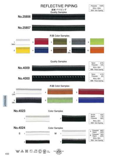 4023 Ribete reflectante (aprox. 13 mm)