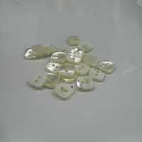 493 Botón De Concha Sin Borde De 2 Agujeros Tomoi Subfoto