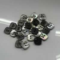 493 Botón De Concha Sin Borde De 2 Agujeros Tomoi Subfoto