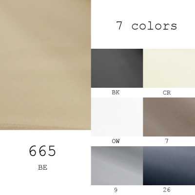 665 Pongee tela de bolsillo, 7 variaciones de color
