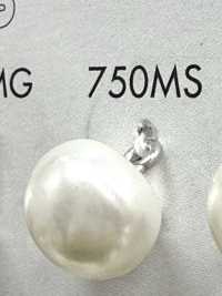 750MS Botón de resina de urea perlada con vástago de media anilla[Botones] DAIYA BUTTON Más fotos