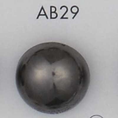 AB29 Botón chapado en resina ABS