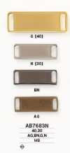 AB7683N Placa Metálica De Latón Para Coser