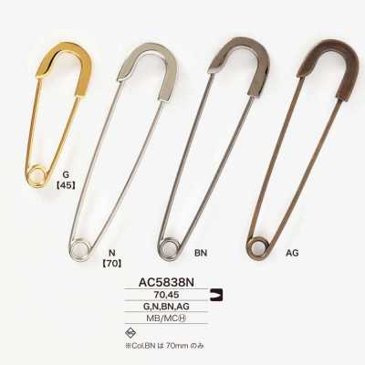 AC5838N Alfiler para colchas de latón/alta fundición