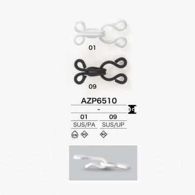 AZP6510 Corchete de resorte de acero inoxidable/nailon/poliéster