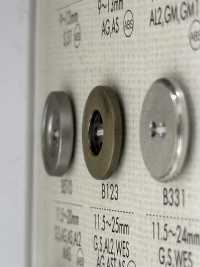 B123 Botones De Metal Coloridos Simples Para Camisas Y Chaquetas[Botón] DAIYA BUTTON(DAIYA BUTTON) Subfoto