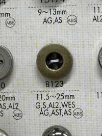 B123 Botones De Metal Coloridos Simples Para Camisas Y Chaquetas[Botón] DAIYA BUTTON(DAIYA BUTTON) Subfoto