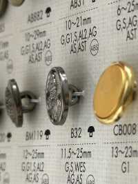 B32 Botones Chapados En Resina ABS[Botón] DAIYA BUTTON(DAIYA BUTTON) Subfoto