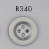 B340 Botón chapado en resina ABS