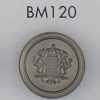 BM120 Botones Chapados En Resina ABS