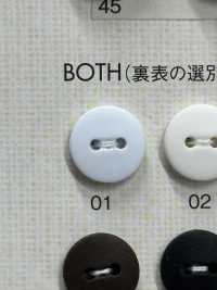 BOTH Botón de nailon de 2 agujeros sin orientación[Botones] DAIYA BUTTON Más fotos