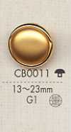 CB0011 Botón metálico simple para camisas y chaquetas