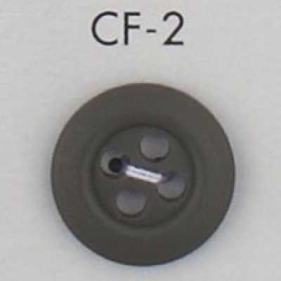 CF2 Botón de poliéster elegante de 4 agujeros