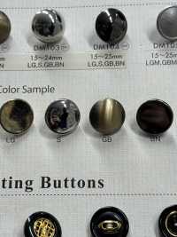 DM101 Botones Metálicos Para Camisas Y Chaquetas Sencillas[Botón] DAIYA BUTTON Foto secundaria