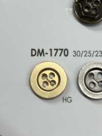 DM1770 Botón De Metal De 4 Agujeros Para Chaquetas Y Trajes IRIS Foto secundaria