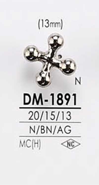 DM1891 Botón de metal