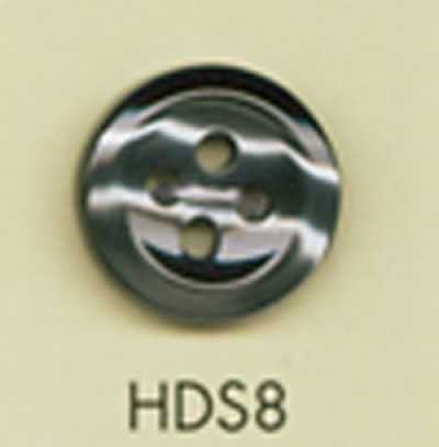 HDS8 DAIYA BUTTONS Serie HYPER DURABLE resistente a los golpes Botón de poliéster con aspecto de concha