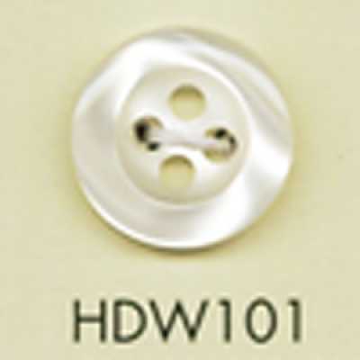 HDW101 DAIYA BUTTONS Serie HYPER DURABLE resistente a impactos Botón de poliéster con aspecto de concha