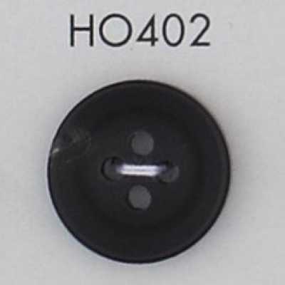 HO402 Botón de 4 agujeros de material natural de cuerno auténtico de búfalo