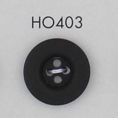 HO403 Botón de 4 agujeros de material natural de cuerno auténtico de búfalo