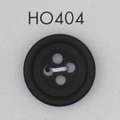 HO404 Botón de cuerno auténtico de búfalo de material natural de 4 agujeros