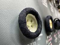 KR777 Botón De Tela Combinado Con Tapa Y Poste De Cierre IRIS Subfoto