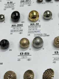 KR856 Botón De Metal IRIS Foto secundaria