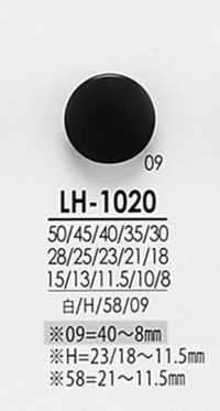 LH1020 De La Camisa Al Abrigo Negro Y Botones Teñidos[Botón] IRIS Foto secundaria