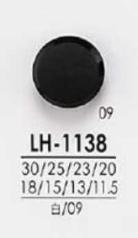 LH1138 De La Camisa Al Abrigo Negro Y Botones Teñidos[Botón] IRIS Foto secundaria