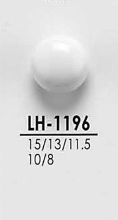 LH1196 Botones para camisas y abrigos, negros y teñibles