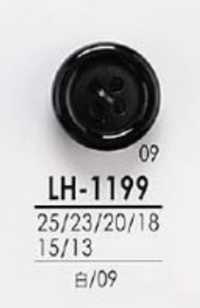 LH1199 De La Camisa Al Abrigo Negro Y Botones Teñidos[Botón] IRIS Foto secundaria
