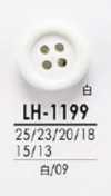 LH1199 De La Camisa Al Abrigo Negro Y Botones Teñidos