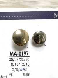 MA0197 Botón De Metal IRIS Foto secundaria