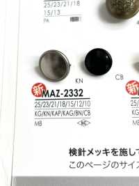 MAZ2332 Botón De Metal IRIS Foto secundaria